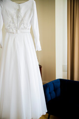 Fototapeta na wymiar suknia ślubna piękny wesele ślub