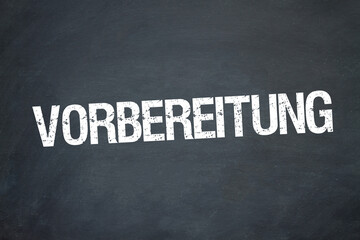 Obraz premium Vorbereitung