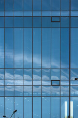 Fototapeta na wymiar Texture of building windows