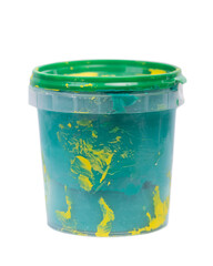 Gouache paint jar