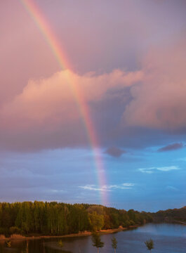 Landscape with rainbow © Igor Kovalchuk