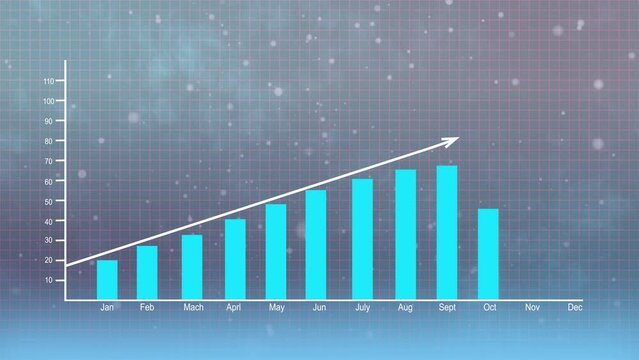 Bar Graph, Analytics, Business Growth Chart.
