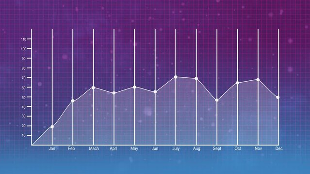 Bar Graph, Business Growth, Analytics data chart.