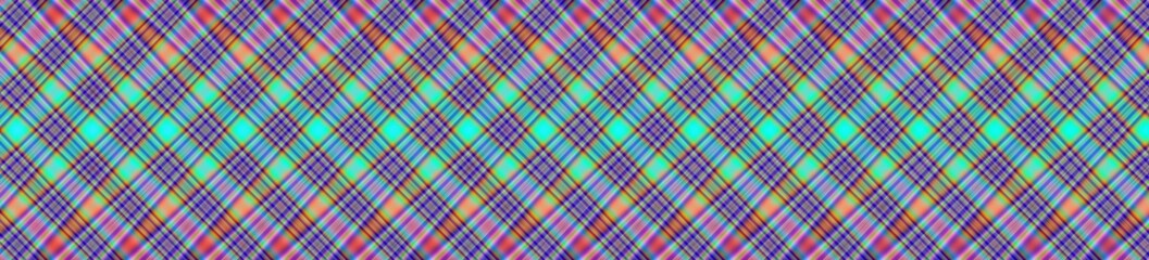 Retro colors art ultra wide abstract illustration