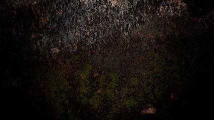 scary dark cement texture for background