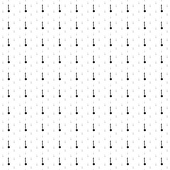 Square seamless background pattern from geometric shapes are different sizes and opacity. The pattern is evenly filled with big black gyroscooters. Vector illustration on white background