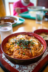 カツ丼　和食イメージ