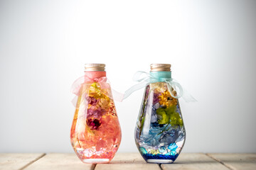 ハーバリウムのボトル