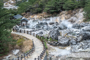 雲仙地獄　長崎県雲仙市　雲仙温泉