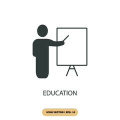 education icons  symbol vector elements for infographic web