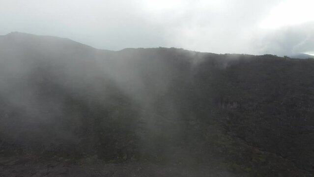 Piton de la Fournaise, Reunion, Reunion Island, High quality 4k footage