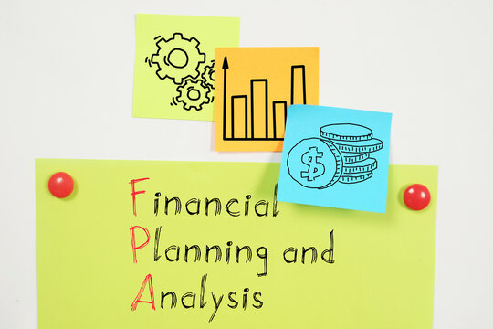 Financial Planning and Analysis FPA are shown using the text