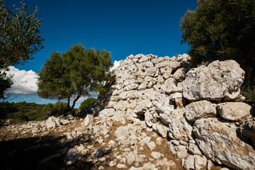 Ses Talaies Talaiotic Village, 1300 b.C. to 123 b.C. sant Agusí Vell .(2011)Minorca, Balearic...