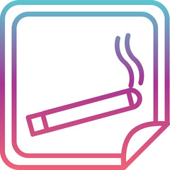 Nicotine Patch Icon