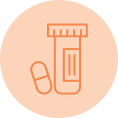 Drug Test Icon