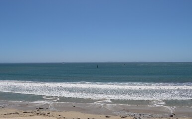 the beach in Brittany 