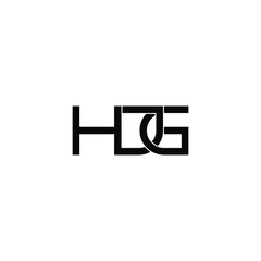 hjg letter original monogram logo design