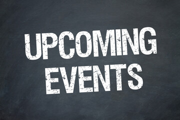 Fototapeta premium Upcoming Events