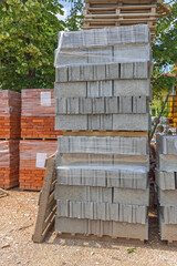 Concrete Blocks Pallet