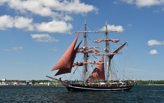 Windjammer bei der Kieler Woche 