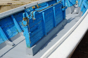 Fond de vieille barque