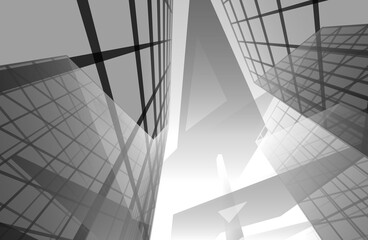 Abstract 3d architecture background	
