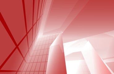 Abstract 3d architecture background	

