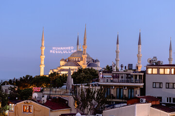 Fototapeta na wymiar Blaue Moschee in Istanbul