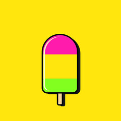 illustration vector graphic of ice cream  good for business ice cream or industries ice cream.