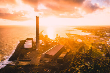 Scenic View The Paritutu Rock