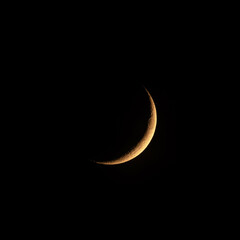 Waxing cerscent moon © Tomek