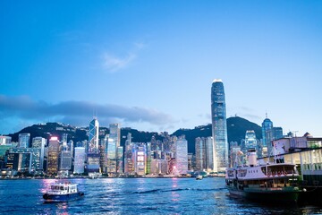 Fototapeta premium Hong Kong Island