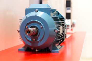 Motor equipment for water pump in exibition stand