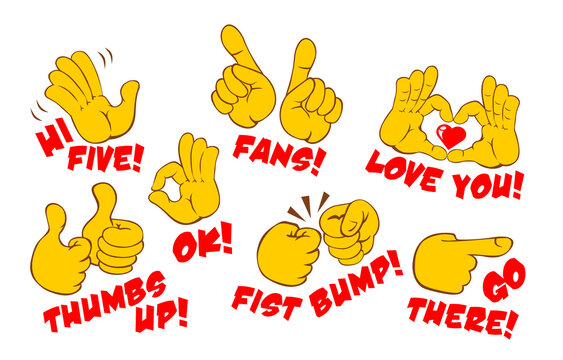 Emoji hand fist emoticon thumb handshake icon Vector Image