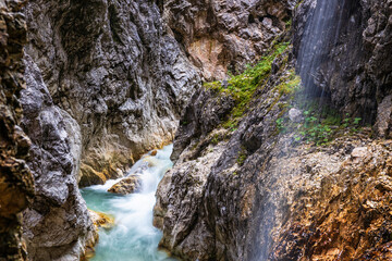 Obraz premium Gorges, Canyons, Waterfalls