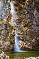 Fototapeta na wymiar Gorges Canyons Waterfalls 457