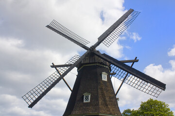 Mill in Fortress Kastellet in Copenhagen, Denmark