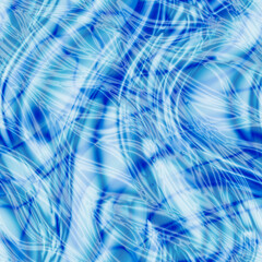 Blue shiny swimming pool water seamless background - 513025598