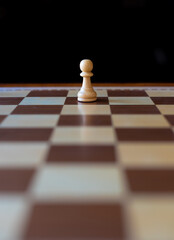 pawn on chess board