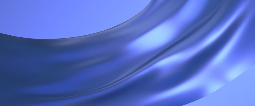Abstract blue wave pattern, illustration