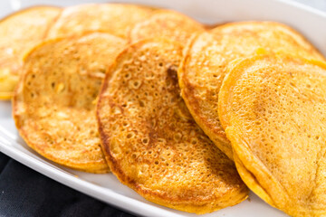 Pumpkin pancakes