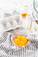 Unicorn meringue cookies