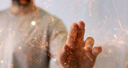 Global digital connections with technology