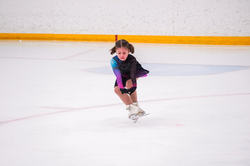 Figure skating practice