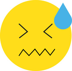 emoticon smiley face different face expressions illustration 