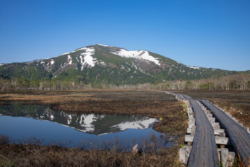 View of Oze National Park, Gunma, Japan