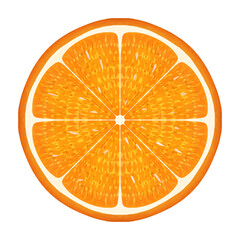 Obraz na płótnie Canvas Art half an orange pear