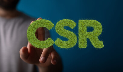 CSR – Corporate Social Responsibility concept .
