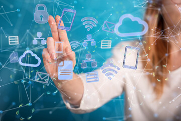 2d rendering Cloud computing, Cloud Computing Concept