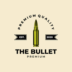 bullets premium logo icon vintage vector symbol illustration design